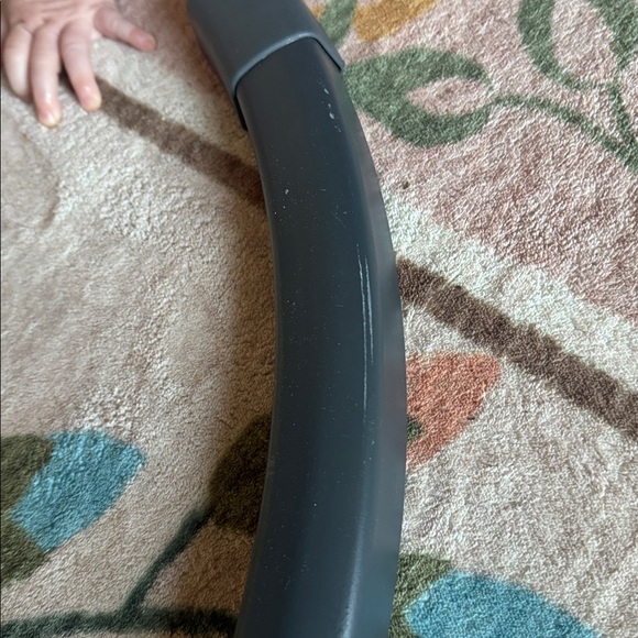 Larex Electric Black Gray Canopy Hanging Toy Swivel Swing - Picture 7 of 9